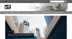 Desktop Screenshot of ifb-france.com